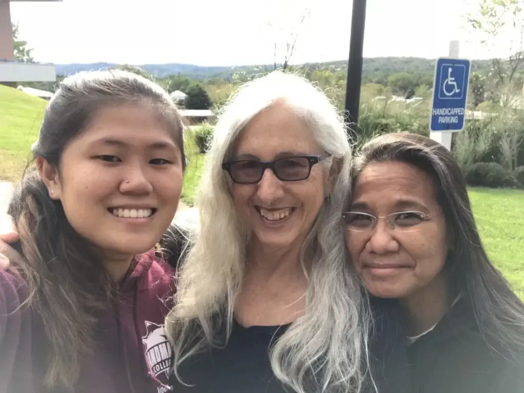Angeline Acain (right) and family | Provided